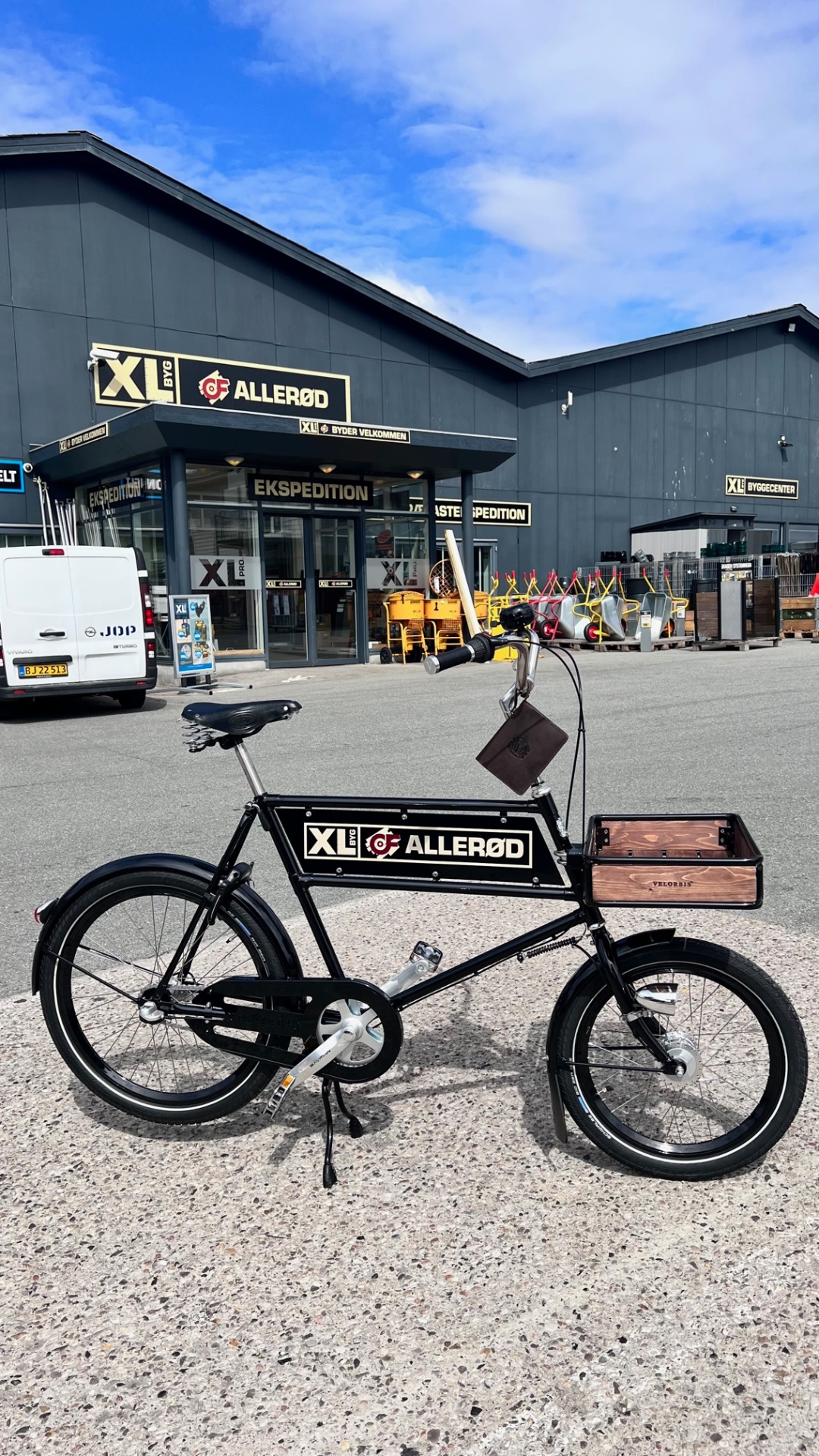 Custom branded bicycle